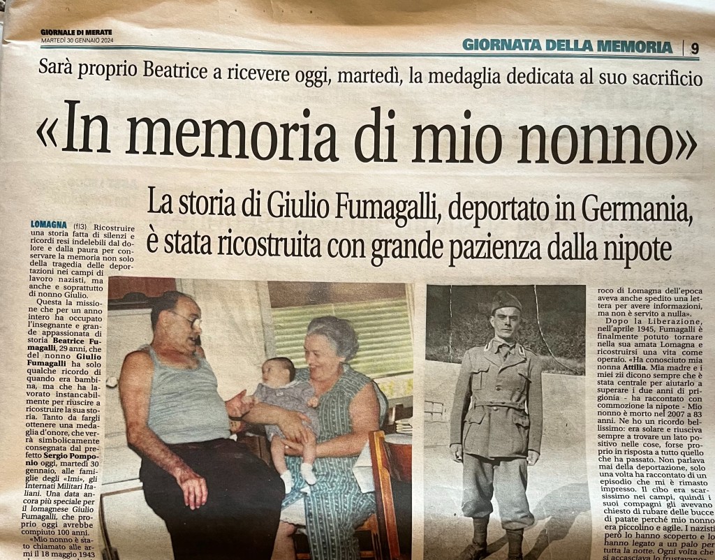 In memoria di mio&nbsp;nonno